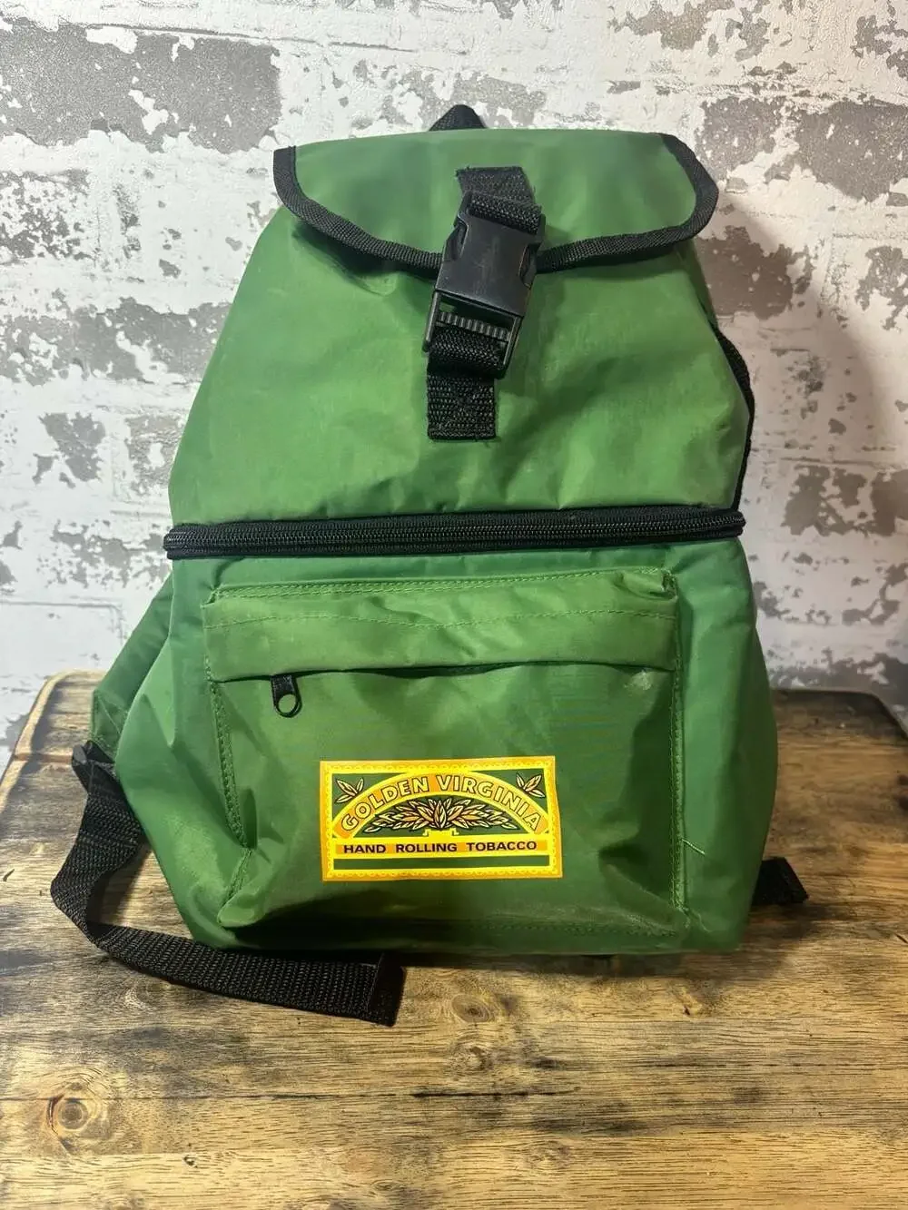Rare VTG tobacciana cooler book bag